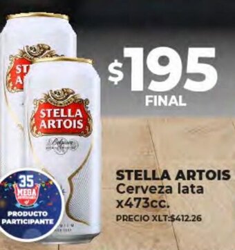 Supermayorista Vital Stella Artois Cerveza Lata x 473cc oferta