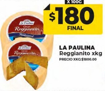 Supermayorista Vital La Paulina Reggianito xkg oferta