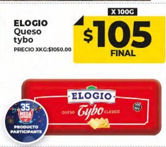 Supermayorista Vital Elogio Queso Tybo oferta