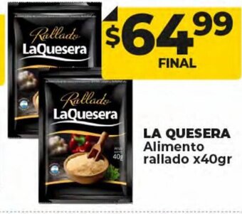 Supermayorista Vital La Quesera Alimento Rallado x40gr oferta