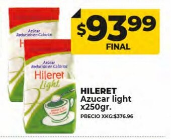 Supermayorista Vital Hileret Azucar Light x 250gr oferta