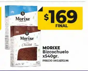 Supermayorista Vital Morixe Bizcochuelo x 540gr oferta