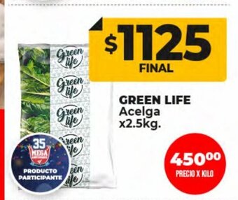 Supermayorista Vital Green Life Acelga x 2.5kg oferta