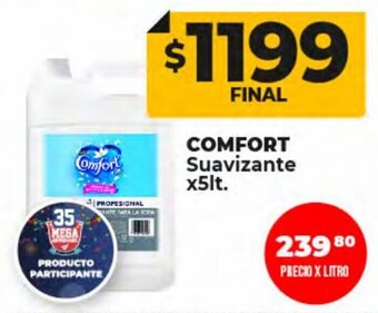 Supermayorista Vital Comfort Suavizante x 5lt oferta