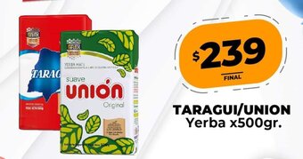 Supermayorista Vital Taragui/Union oferta