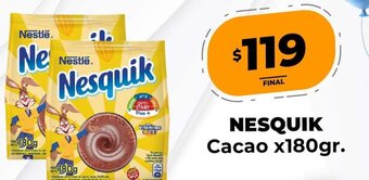 Supermayorista Vital Nesquik Cacao x 180gr oferta