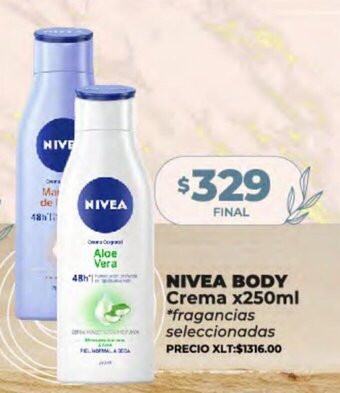 Supermayorista Vital Nivea Body Crema x 250ml oferta