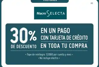Changomas Macro Selecta oferta