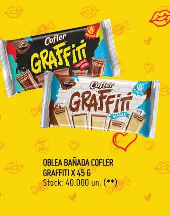 Changomas Oblea Bañada Cofler Graffiti x 45g oferta