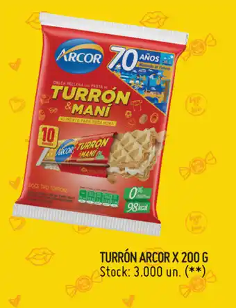 Changomas Turrón Arcor x 200g oferta