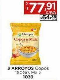 Hipermay 3 arroyos copos maiz oferta