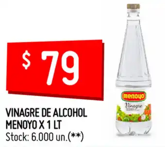 Changomas Vinagre De Alcohol Menoyo x 1lt oferta
