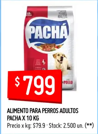 Changomas Alimento Para Perros Adulto Pacha x 10kg oferta