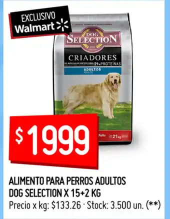 Changomas Alimento Para Perros Adultos Dog Selection x 15+2kg oferta