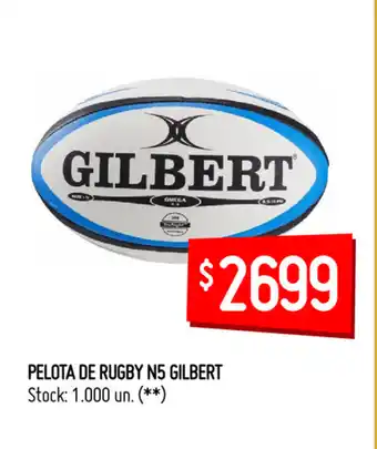 Changomas Pelota De Rugby N5 Gilbert oferta