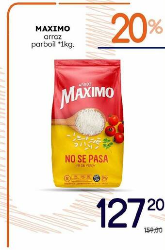 Supermercados Monarca Maximo Arroz Parboil 1kg oferta