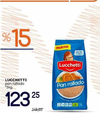 Supermercados Monarca Lucchetti Pan Rallado 1kg oferta