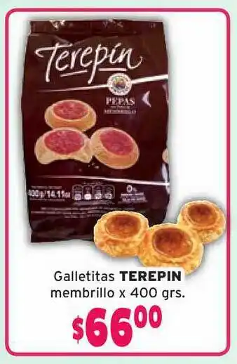 Galletitas Terepin Membrillo x 400grs