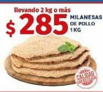 Yaguane Supermercados Milanesas De Pollo 1kg oferta