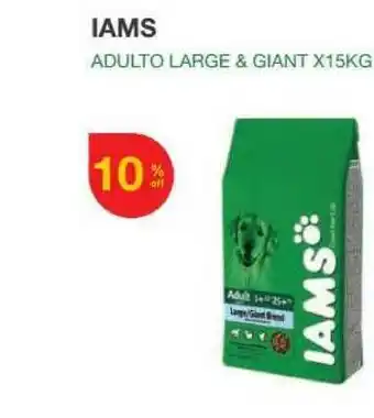 Puppis Iams Adulto Large & Giant x15kg oferta