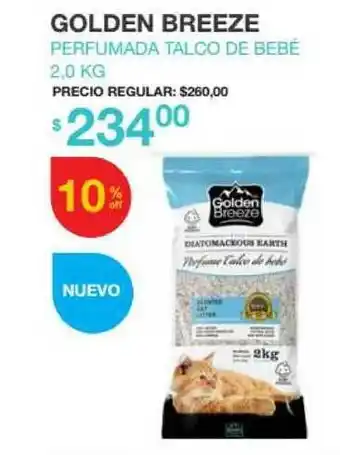 Golden Breeze Perfumada Talco De Bebé 2.0kg
