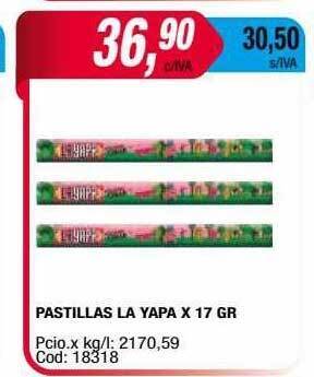 Maxiconsumo Pastillas la yapa oferta