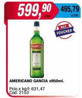 Maxiconsumo Americano gancia oferta