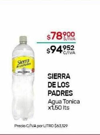 Nini Mayorista Sierra de los padres agua tonica oferta