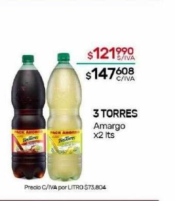 Nini Mayorista 3 torres amargo oferta