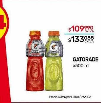 Nini Mayorista Gatorade oferta