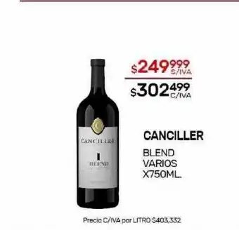 Nini Mayorista Canciller blend varios oferta