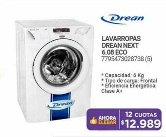 Punto Blu Lavarropas drean next 6.08 eco oferta