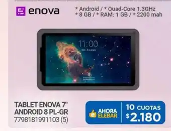 Punto Blu Tablet enova 7 oferta