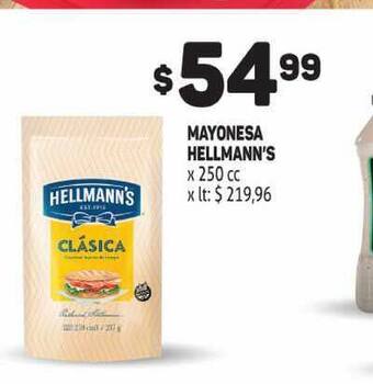 Makro Mayonesa Hellmann's x 250cc oferta
