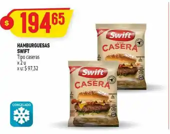 Makro Swift Hamburguesas Tipo Caseras x 2u oferta