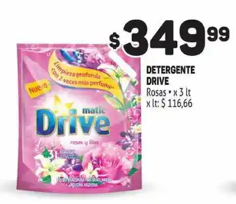 Makro Detergente Drive Rosas x 3lt oferta