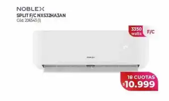 Naldo Lombardi Noblex split f c nxs32ha3an oferta