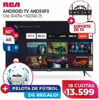 Naldo Lombardi Rca android tv and50fx oferta