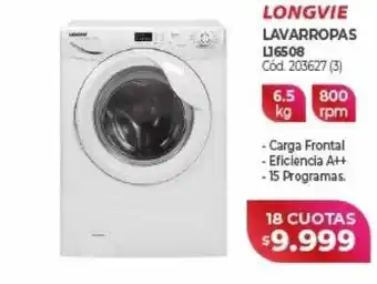 Naldo Lombardi Longvie lavarropas l16508 oferta