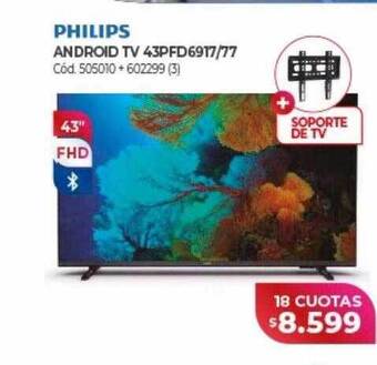 Naldo Lombardi Philips android tv 43pfd6917 77 oferta