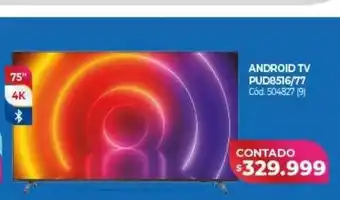 Naldo Lombardi Android tv pud8516 77 oferta