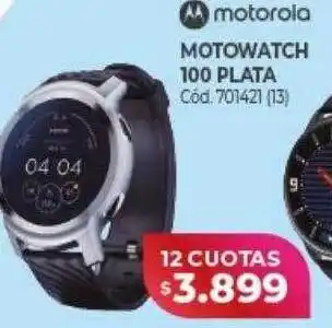 Naldo Lombardi Motorola motowatch 100 plata oferta