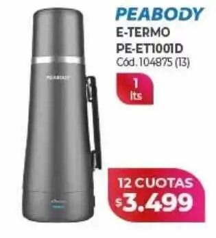 Naldo Lombardi Peabody e-termo pe-et1001d oferta