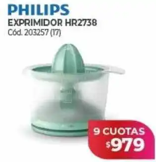 Naldo Lombardi Philips exprimidor hr2738 oferta