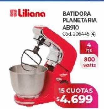 Naldo Lombardi Batidora planetaria ab910 liliana oferta