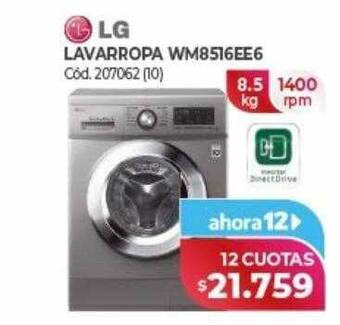 Naldo Lombardi Lg lavarropa wm8516ee6 oferta