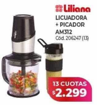 Naldo Lombardi Liliana licuadora + picador am312 oferta