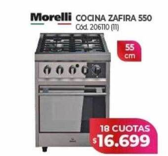 Naldo Lombardi Morelli cocina zafira 550 oferta