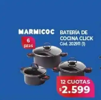 Naldo Lombardi Marmicoc batería de cocina click oferta