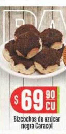 Supermercados Caracol Bizcochos de azúcar negra caracol oferta